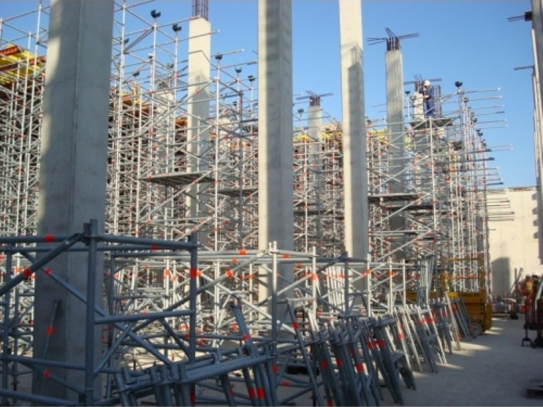Layher Scaffolding Tower