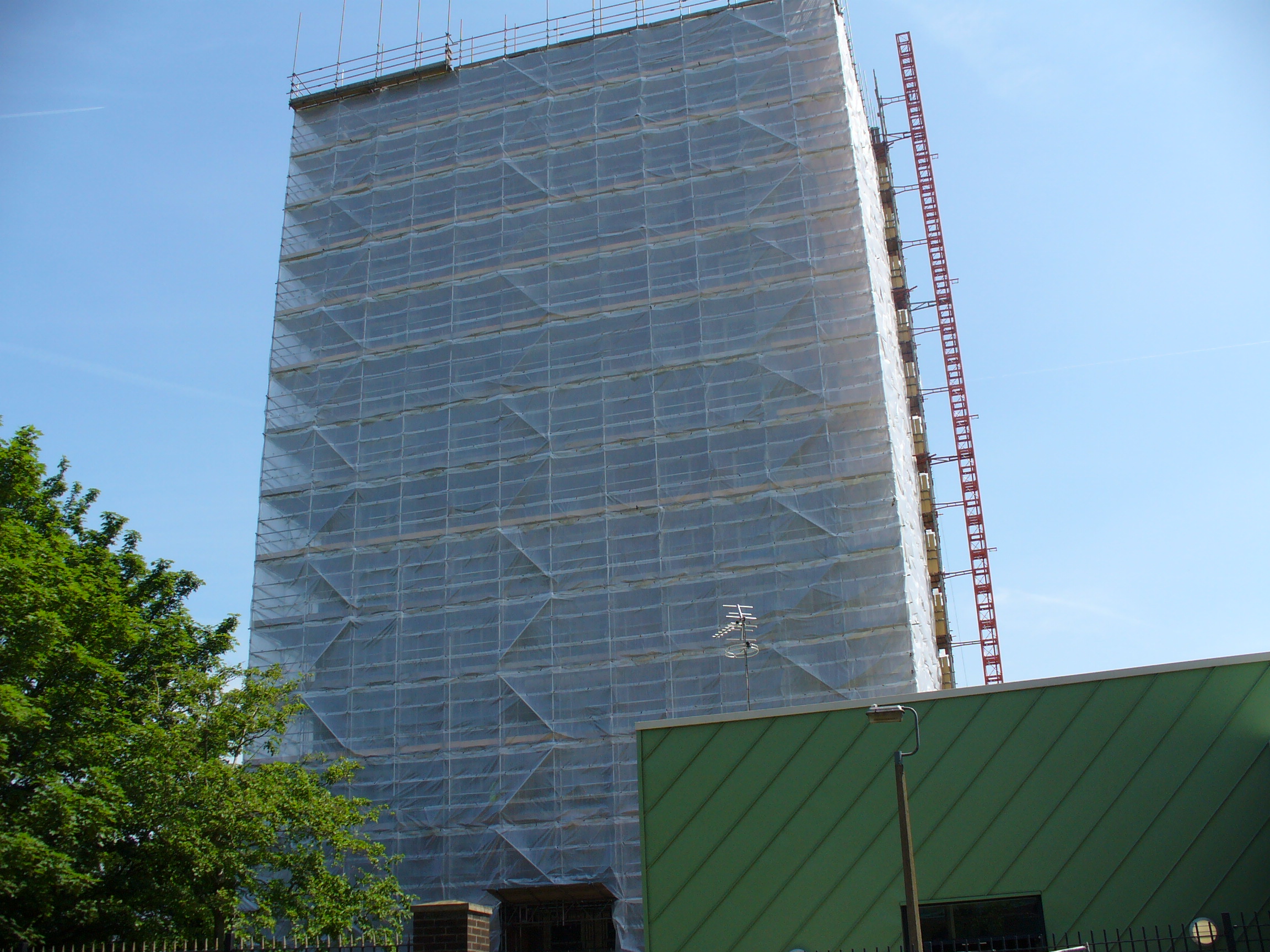 Powerclad Scaffold Sheeting